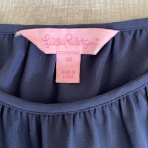 Lilly Pulitzer Navy Blue Shirt